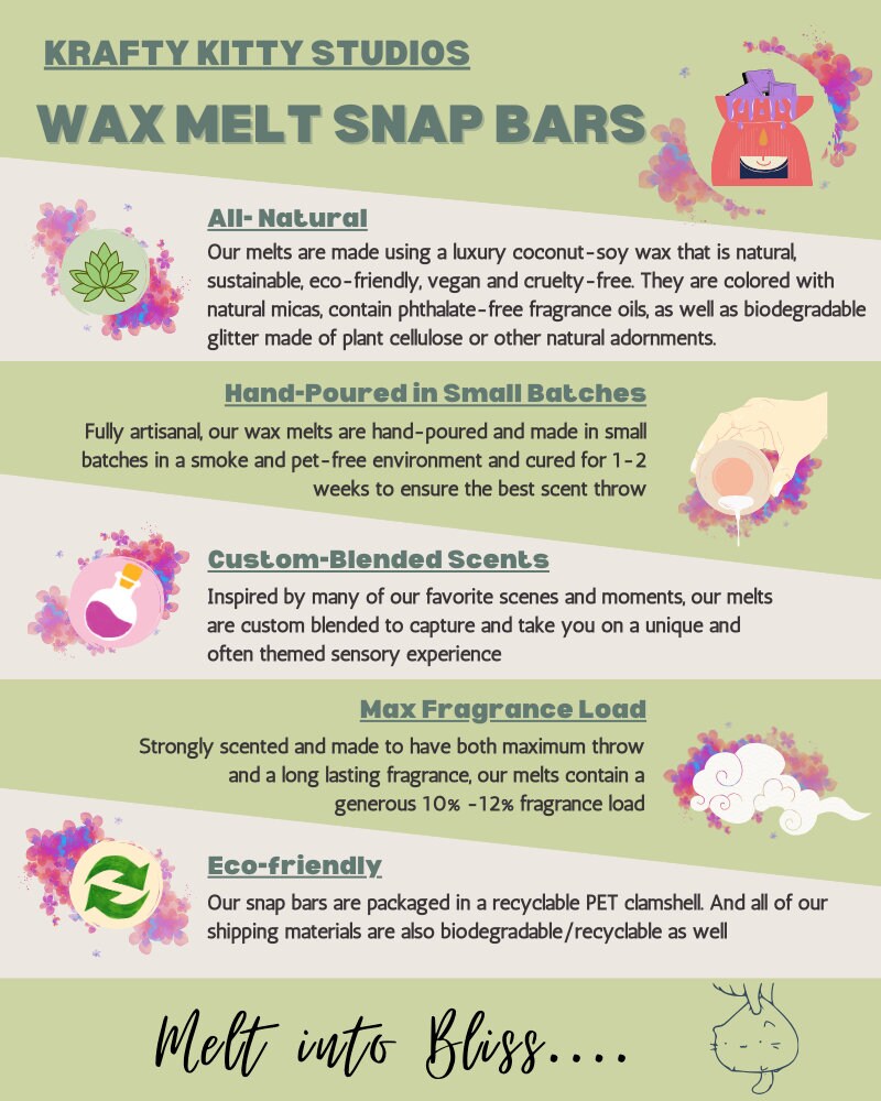 Home of the Pasture Witch: Honeysuckle, Jasmine, Rose Petals & Citrus | Soy Wax Melt