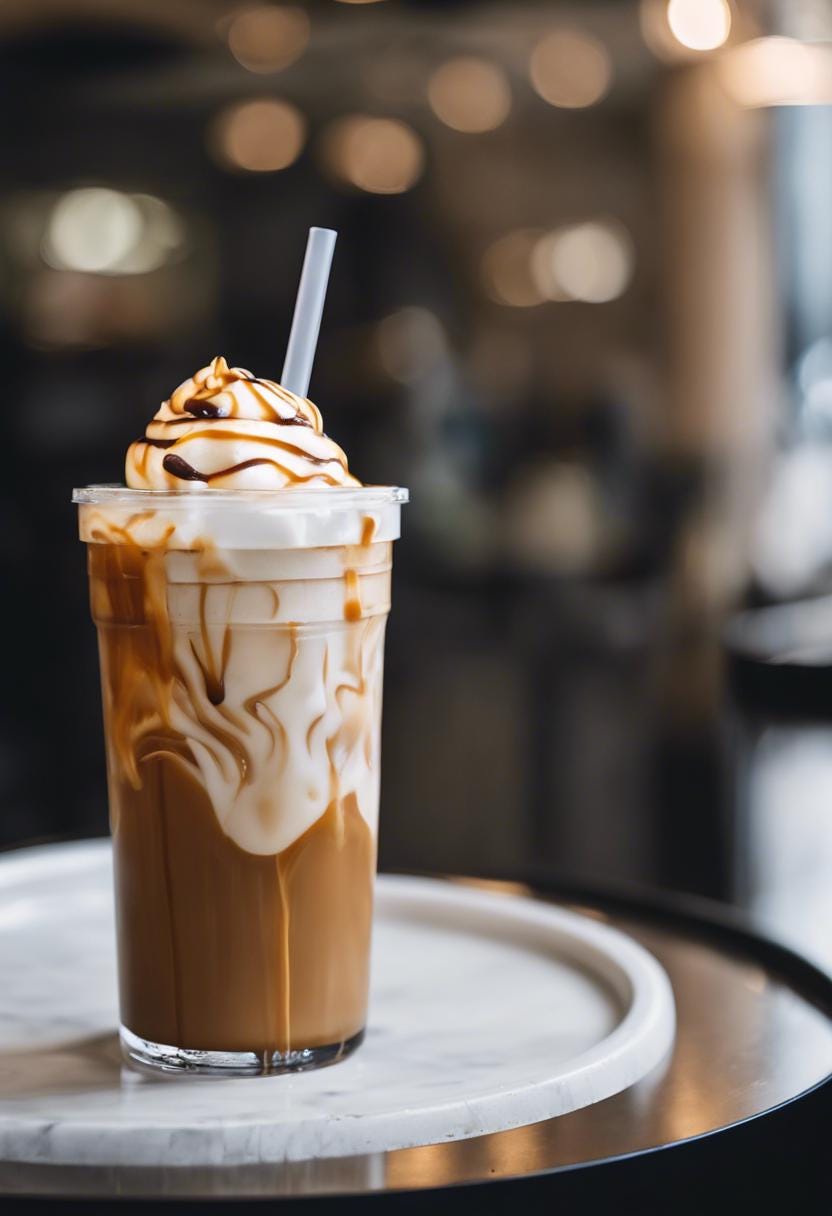 Café Uzumaki | Iced Caramel Macchiato - Fresh Brewed Espresso + Milk + Vanilla + Rich Caramel | Wax Melt Snap Bar | Coffeehouse Collection