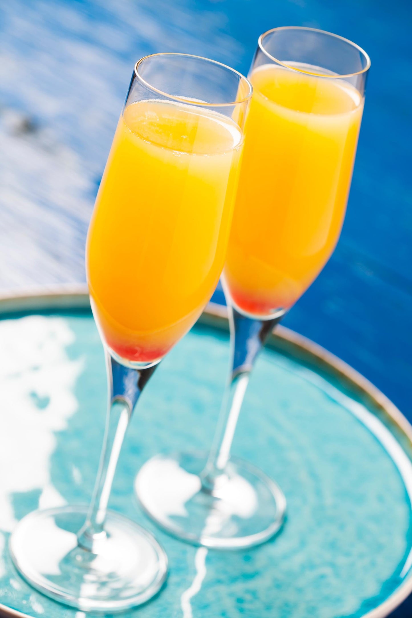 Poolside Mimosas | Fizzy Champagne, Citrus, Coconut, Floral Greenery & Amber | Natural Soy Wax Melt Snap Bar | Summer Sunshine Collection