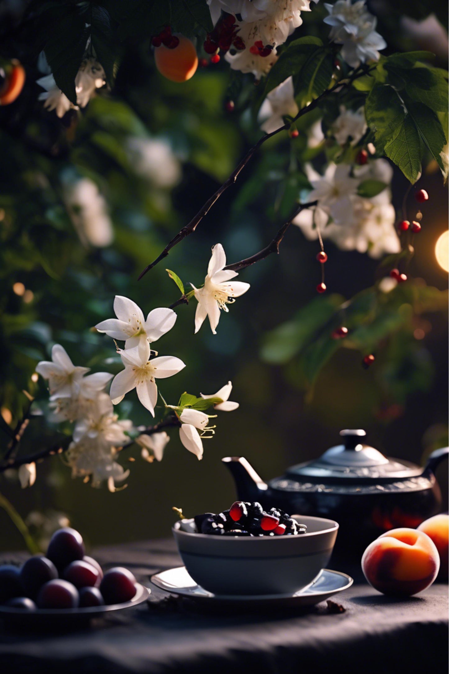 Nightfall on the Dunes | Night Jasmines, Dark Plums, Citrus, Peach, Currants & Black Tea | Natural Soy Wax Melt Snap Bar | Summer Sunshine
