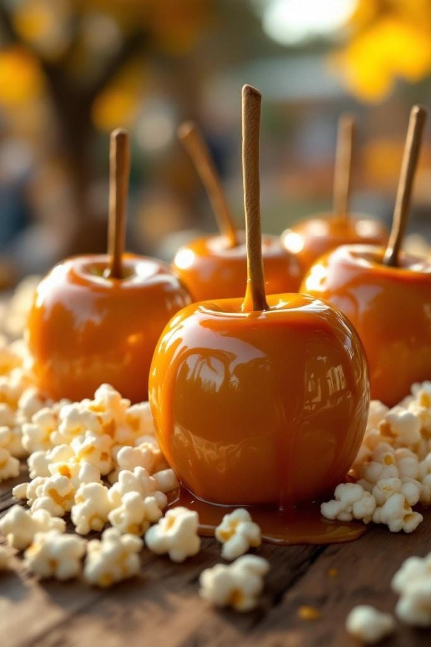 A Sweet Welcome | Buttery Caramel, Tart Green Apples, Fresh Popped Popcorn | Natural Soy Wax Melt Snap Bar | Harvest Festival Collection