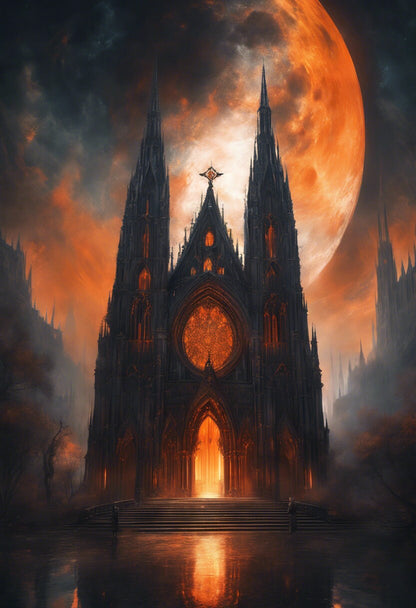 Gothic Cathedral: Teak, Cedar, Leather, Musk, Amyris, Sandalwood, Patchouli, Incense, Florals & Spices | Soy Wax Melt