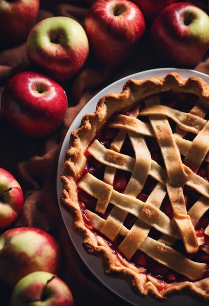 Apple Pie at Café Concrucio | Spiced Apples + Buttery Pastry + Sugary Vanilla | Natural Soy Wax Melt Snap Bar | Coffeehouse Collection