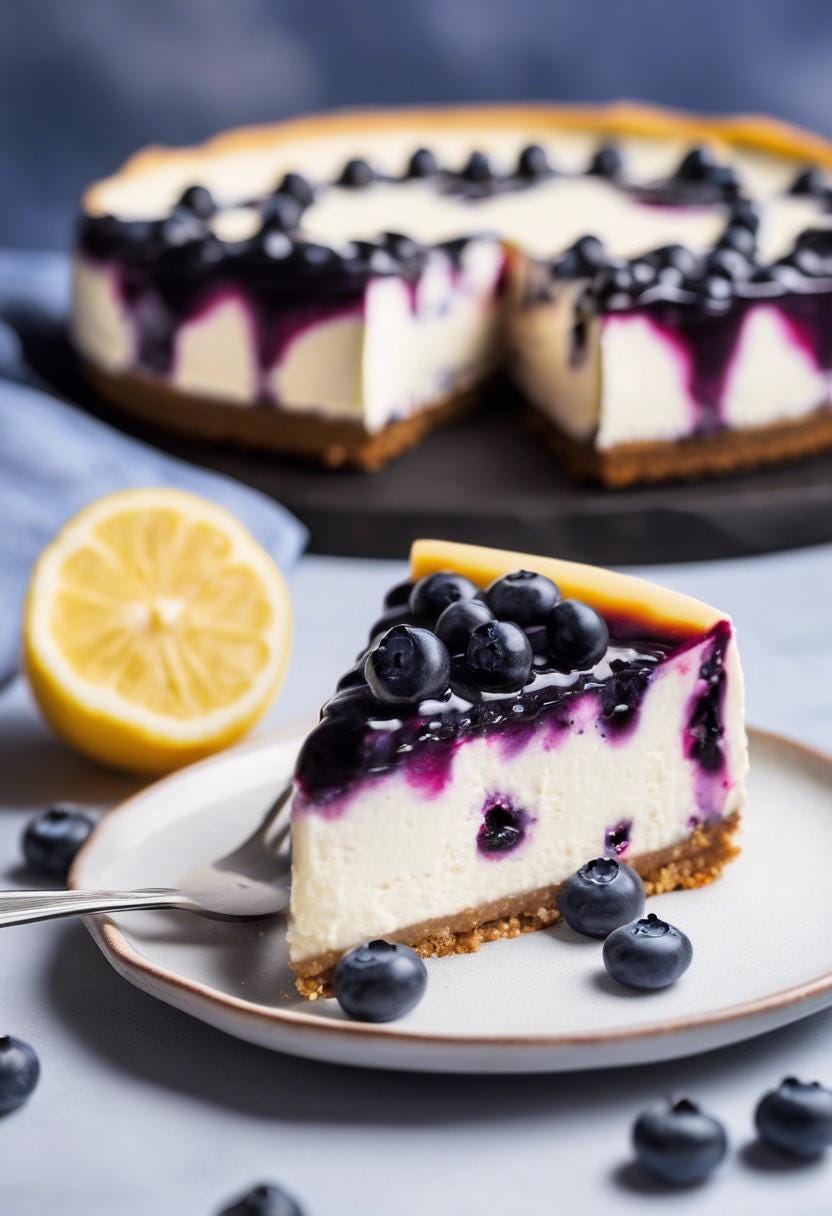 Cheesecake Me Away | Creamy Cheesecake, Blueberry Compote, Graham Cracker Crust | Natural Soy Wax Melt Snap Bar | Have Your Cake Collection
