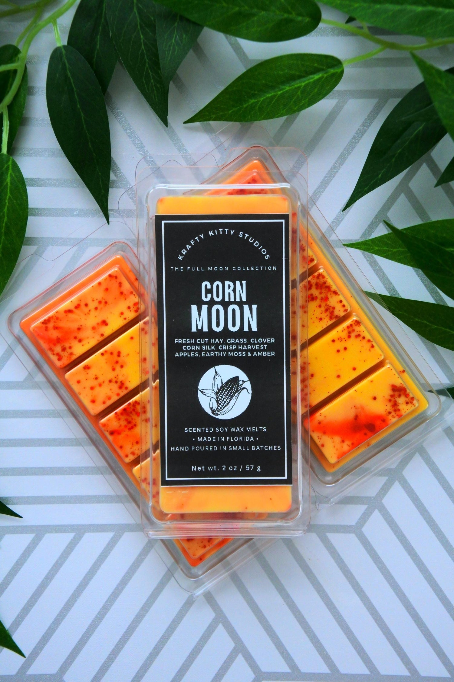 September's Corn Moon: Hay, Grass, Clover, Corn Silk, Apples, Moss & Amber