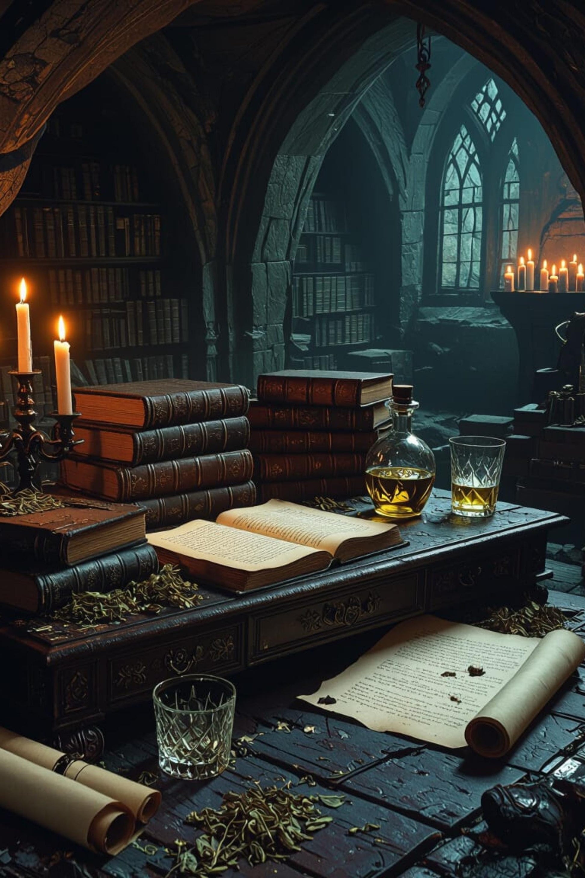 Wormwood & Writings: Incense, Absinthe, Clove, Saffron, Plum, Musk, Oud, Amber | Soy Wax Melt Snap Bar
