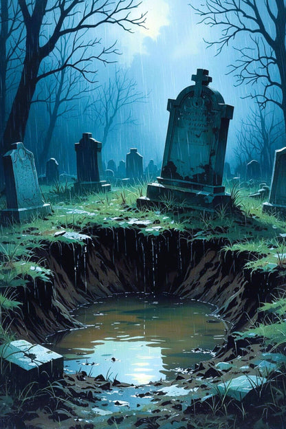 The Open Grave: Clawed Dirt, Rain-Soaked Loam, Torn & Unearthed Roots | Soy Wax Melt Snap Bar