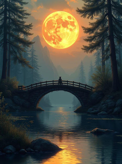 Beaver Moon: Oak, Woods, Vanilla, Leather, Whiskey, Smoke, Patchouli, Musk, Ylang Ylang & Lavender | Soy Wax Melt