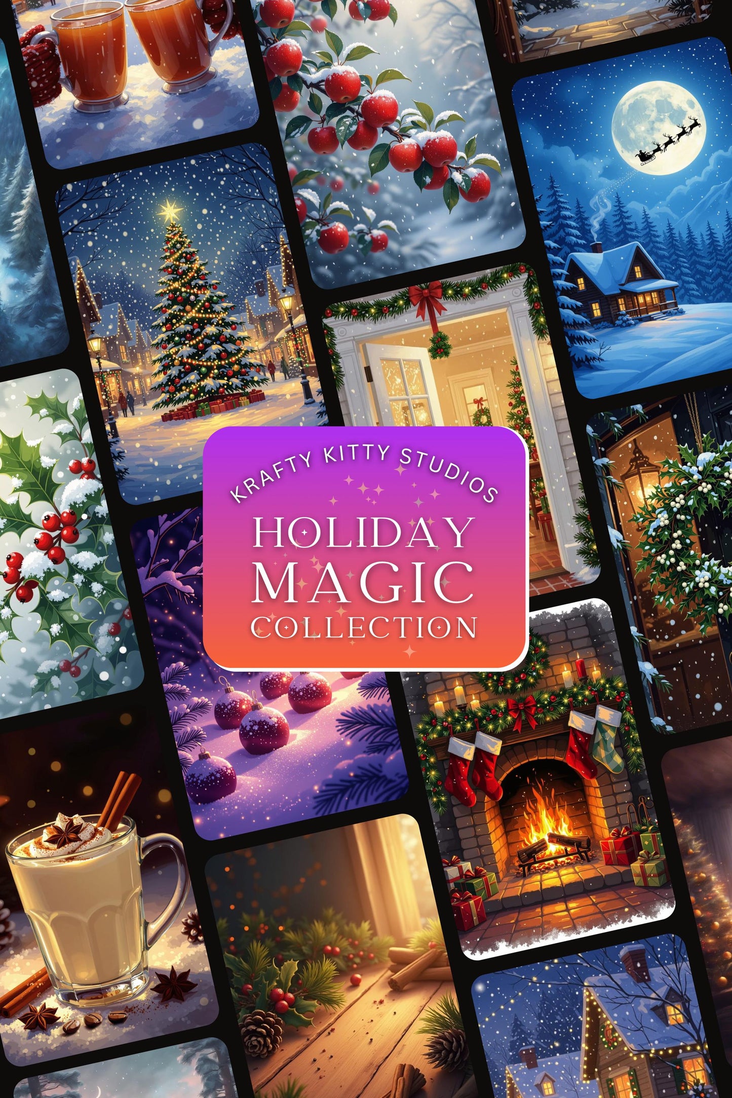 Berry & Bough: Cranberry, Snowy Evergreens, Currants, Holly, Vanilla, Tonka, Spices | Soy Wax Melt