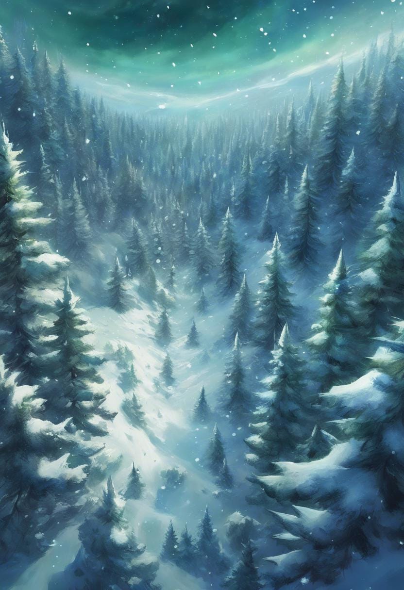 Lost in the Balsam Forest: Balsam Fir, Cedar, Moss Hints of Frost, Citrus & Ozone | Soy Wax Melt Snap Bar | Dark Christmas