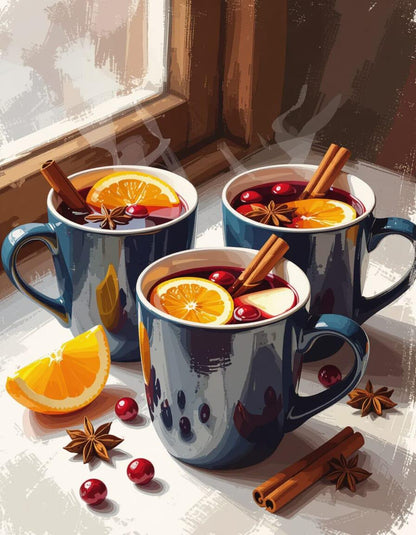 Yuletide Cheers: Mulled Wine, Cranberries, Citrus, Apple, Currants, Brandy & Spices | Soy Wax Melt