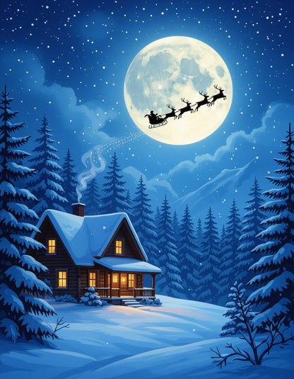 Twas the Night Before Christmas: Wintery Night, Evergreens, Smoky Fireside & Earthy Spices | Soy Wax Melt