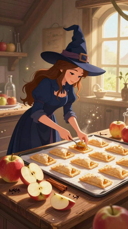 Maren’s Apple Turnovers: Warmly Spiced Apples, Buttery Pastry, Hints of Vanilla & Sugar | Soy Wax Melt Snap Bar