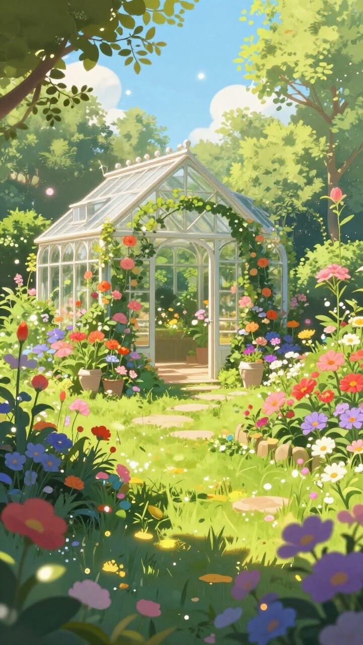 Sophie’s Secret Garden: Daisies, Marigolds, Daffodils, Poppies, Strawberries & Earthy Greenery | Natural Soy Wax Melt Snap Bar