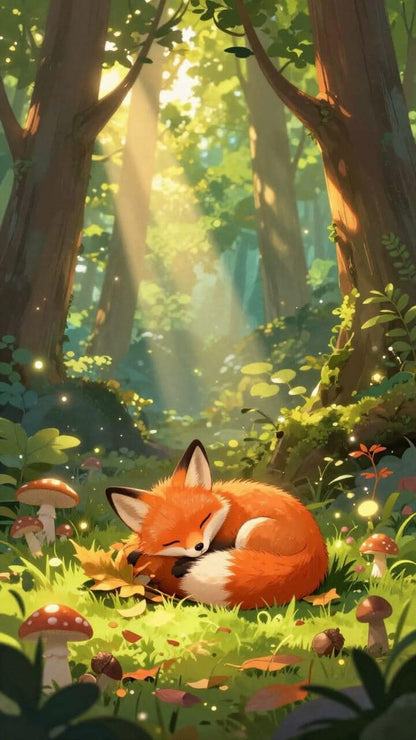 Little Fox’s Forest: Earthy Woods, Mossy Greenery, Apple, Citrus, Florals & Spices | Soy Wax Melt