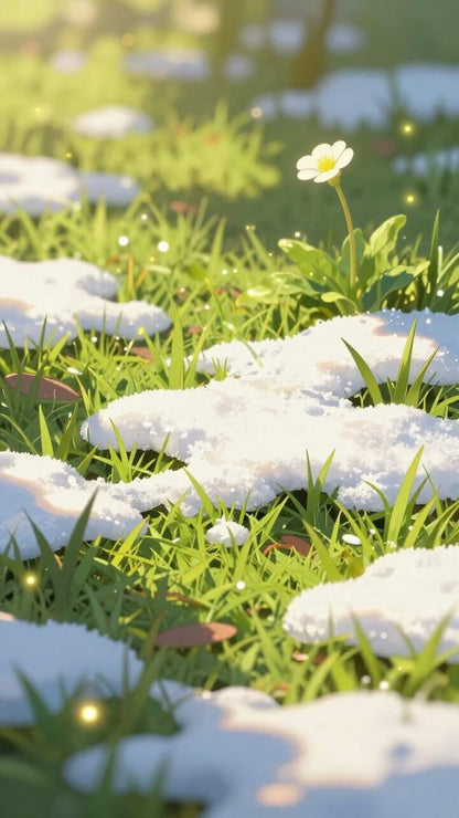 When the Snow Melts: Golden Citrus, Jasmines, Cassis, Hints of Sandalwood & Musk | Soy Wax Melt