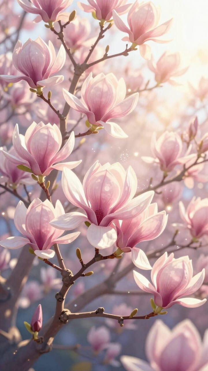 Magnolia Mornings: Magnolias, Jasmine, Lily, Ozone, Greenery + Hint of Peach & Wood | Soy Wax Melt