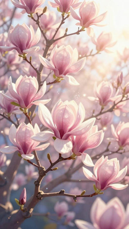 Magnolia Mornings: Magnolias, Jasmine, Lily, Ozone, Greenery + Hint of Peach & Wood | Soy Wax Melt