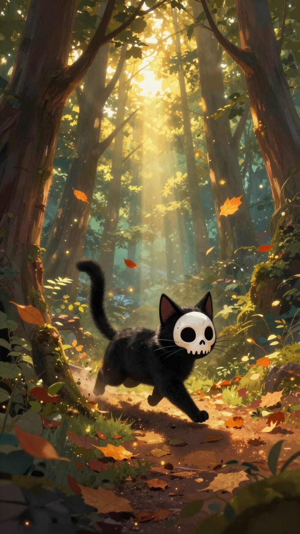 Soot Sprite Delight: Fiery Soot, Warm Earth, Fresh Pine, Sugary Candy | Soy Wax Melt