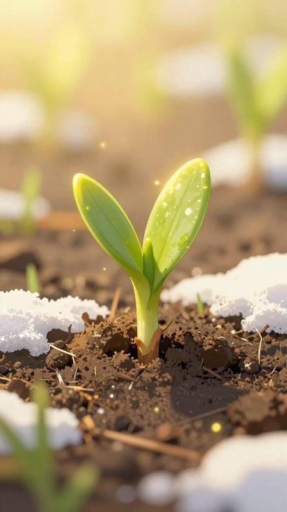 Springtime Whispers: Airy Ozone, Soft Florals, Musk, Green Leaves, Mossy Bark & Figs | Soy Wax Melt