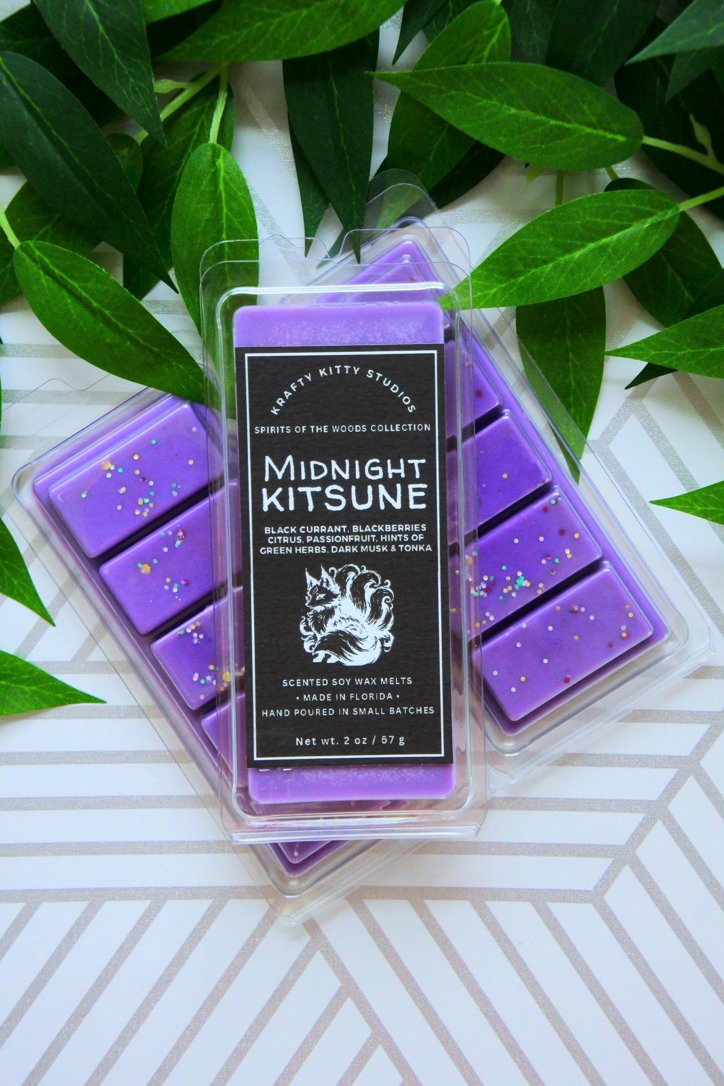 Howl’s Inner Sanctum: Fresh Berries, Zesty Citrus, Tropical Fruit, Herbs, Musk & Tonka | Natural Soy Wax Melt Snap Bar