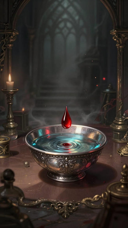 A Drop of Blood Will Do: Blood, Dark Rum, Peppercorns, Leather, Patchouli, Sandalwood | Soy Wax Melt | Spellcaster Collection