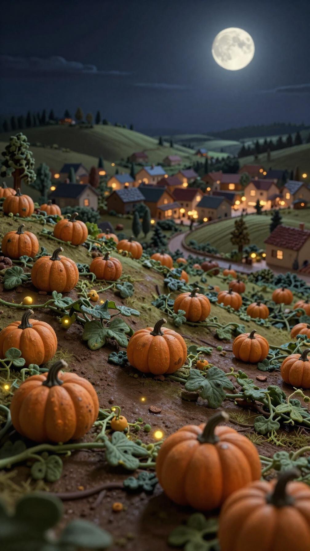 Beneath the Pumpkin Moon: Sugar Pumpkins, Warm Spices, Vanilla & Buttery Biscuits | Soy Wax Melt Snap Bar | Autumn/Fall Collection